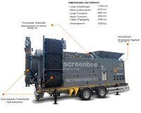 Screenbee SB 15.44 W Mobile Trommelsiebanlage auf Anhänger Nordrhein-Westfalen - Steinfurt Vorschau