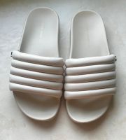 River Island-Gepolsterte gerippte Slider in Creme/38/Neu! Dortmund - Mengede Vorschau