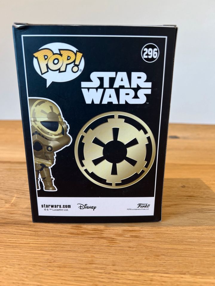 Funko Pop 296 Star Wars Golden Stormtrooper Limited Edition in Oberau