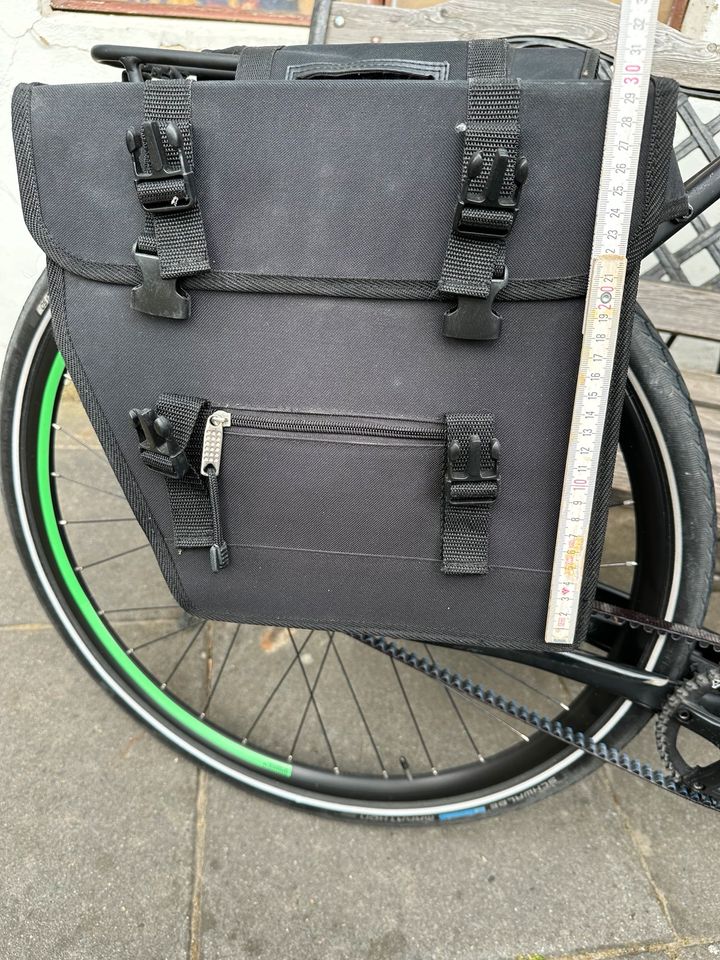 Fahrradtasche Fahrradkoffer 3 teilig mit Regenschutz in Berlin