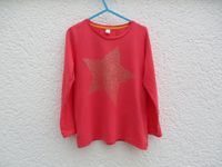 ESPRIT Langarmshirt orange-rot Stern Mädchen 116 122 Baden-Württemberg - Ravensburg Vorschau