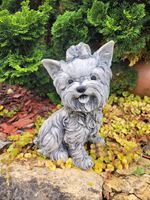 Figur Hund Yorkshire Terrier Yorkie Steinguss NEU Niedersachsen - Bissendorf Vorschau