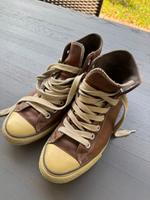 Converse Chucks All Star Leder braun Gr 43 (9,5) Bayern - Olching Vorschau