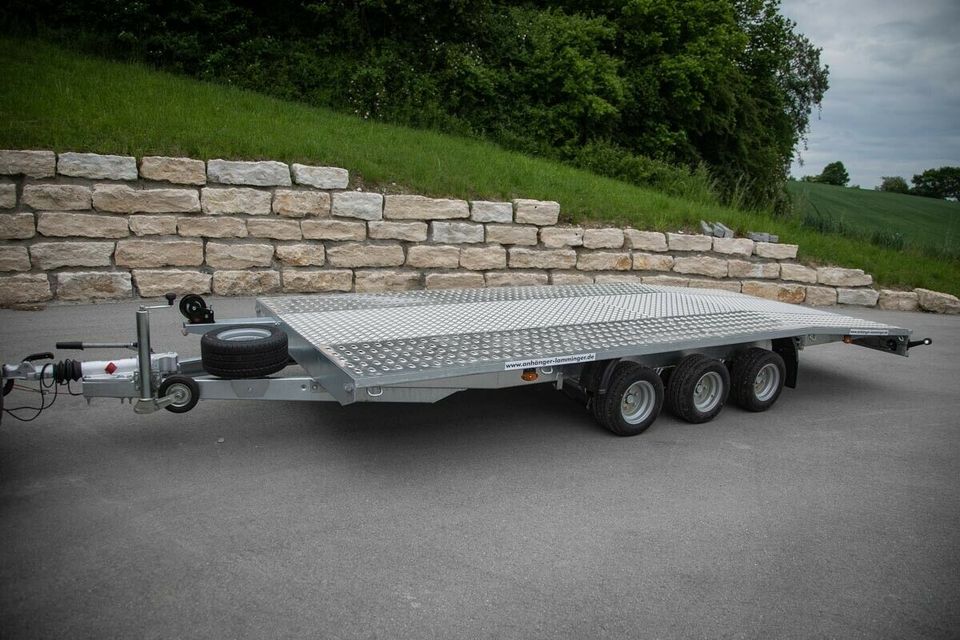 Autoanhänger, Autotransporter Anhänger 5 Meter 3500 kg NEU in Waging am See