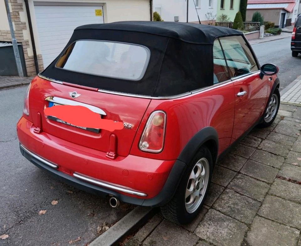 Mini One Cabrio in Hohes Kreuz