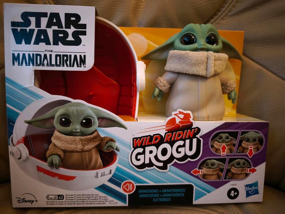 Star Wars OVP Grogu Yoda Baby interactive Figur NEU Hasbro in Köln