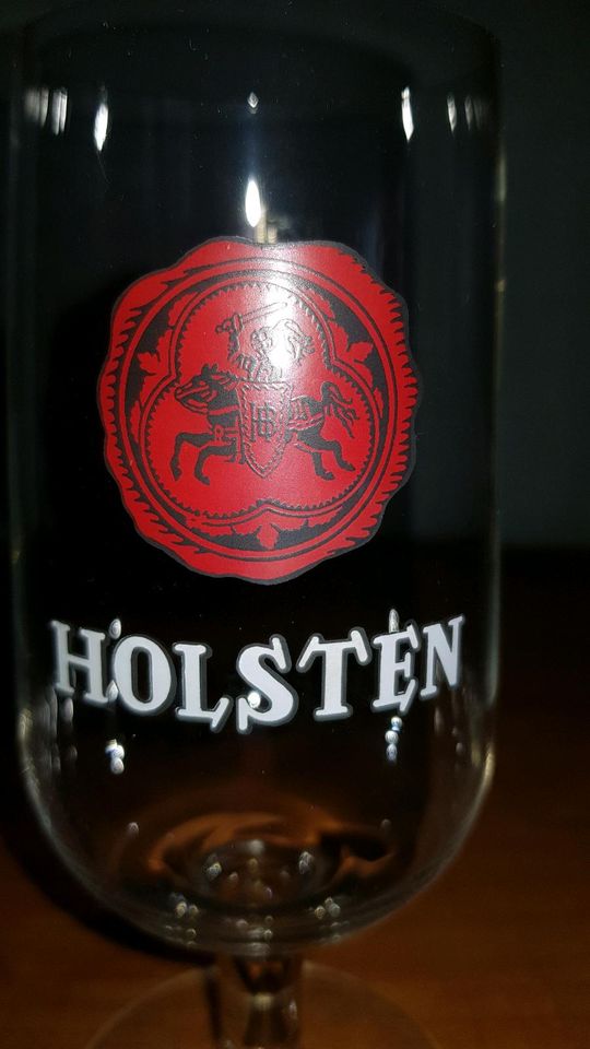 altes Bierglas Holsten 0,25 l in Zellertal