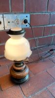 Lampe, Vintage, Glas/Holz, Antiquität Nordrhein-Westfalen - Dorsten Vorschau