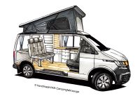 VW T6 T6.1 Ausbau individualausbau Camper Wohnmobil Niedersachsen - Garbsen Vorschau