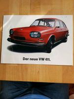 Prospekt Broschüre VW 411 Wandsbek - Hamburg Bergstedt Vorschau