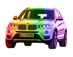 Sport Front Stoßstange mit Gitter und Zubehör für BMW X3 G01 in