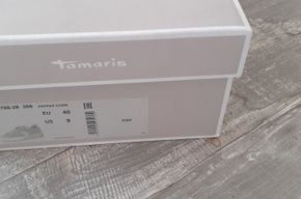 Tamaris Damen Sneaker, Gr. 40, beige, neu in Ettlingen