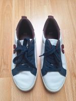 Sneaker neu H&M 37 weiß blau Schleswig-Holstein - Harrislee Vorschau