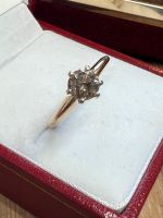Gold 585 Ring Diamant Brillant Solitär Bremen - Osterholz Vorschau