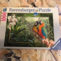 Ravensburger Puzzle,1000 Teile,Papageien im Dschungel Brandenburg - Jüterbog Vorschau