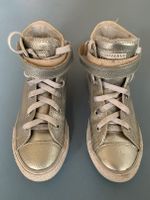 CONVERSE All Star Chucks Leder Silber Gr. 33 Stuttgart - Stuttgart-Süd Vorschau