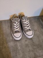 Converse All Star Turnschuhe Damen Silber Glitzer Saarland - Saarlouis Vorschau