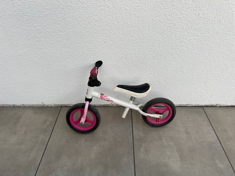 Kinderlaufrad - weiß / pink in Dortmund