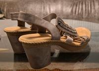Silberne Sandalen  mit Strass Bayern - Ebersberg Vorschau