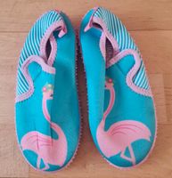 Badeschuhe Gr. 28 Flamingo Blau Rosa Brandenburg - Brandenburg an der Havel Vorschau