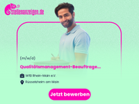 Qualitätsmanagement-Beauftrage*r und Hessen - Rüsselsheim Vorschau