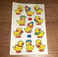 Original DDR Abziehbilder - Ostern, Blumen, Enten Sachsen-Anhalt - Bitterfeld Vorschau