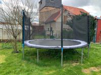 Großes Trampolin mit Fangnetz Thüringen - Sondershausen Vorschau