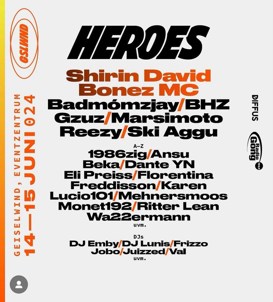 Heroes Geiselwind Festival Ticket in Würzburg