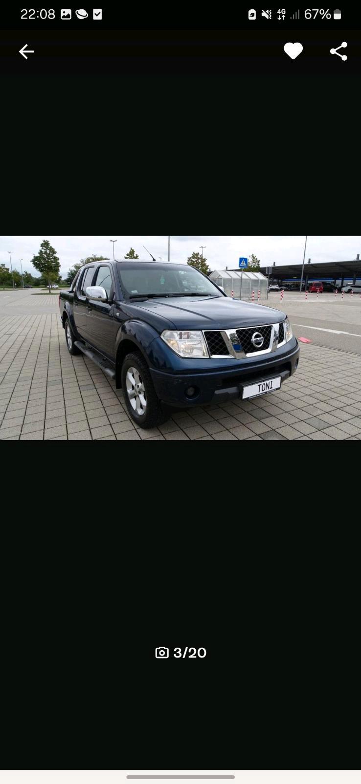 Abbildung des Autos Nissan Navara