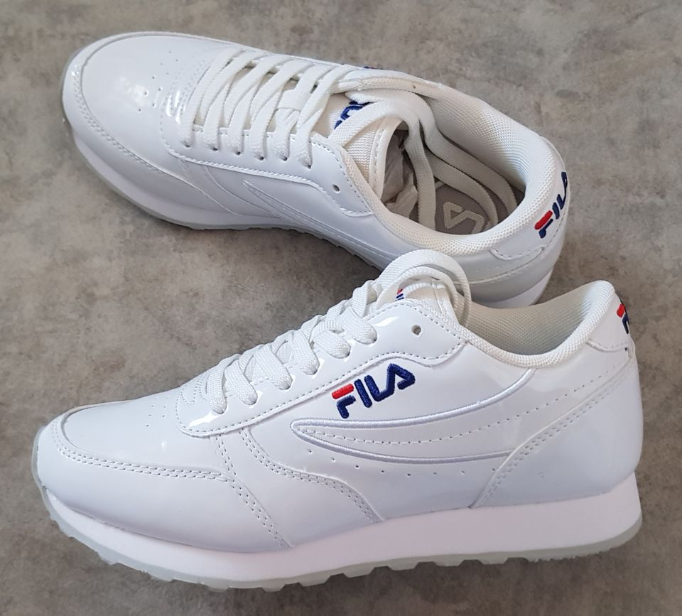 FILA Damen Orbit Zeppa Low Wmn Sneaker, Weiß, Größe 38 - NEU !! in Karlsruhe