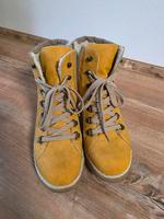 Rieker Winter-Boots currygelb Thüringen - Krölpa Vorschau