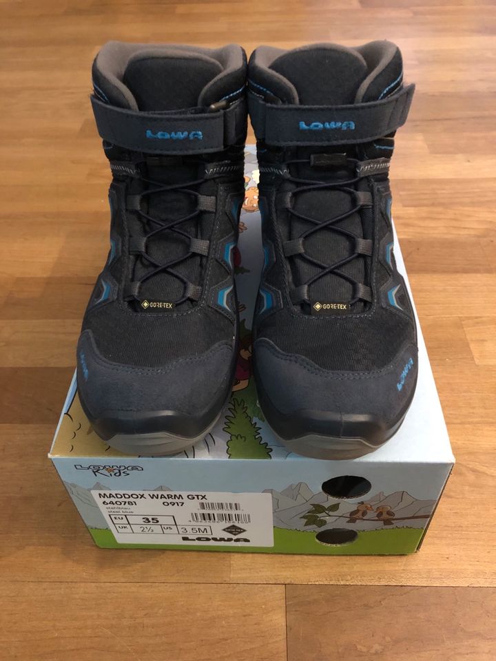 Schuhe Lowa Maddox warm GTX Gr. 35 Kinder in Rosengarten