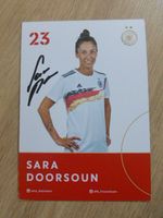 Sara Doorsoun - handsignierte Autogrammkarte - DFB - WM 2019 Saarland - Großrosseln Vorschau