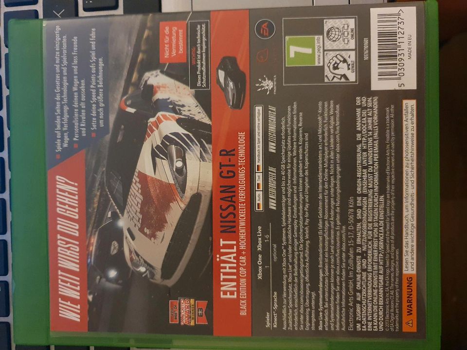 XBOX ONE Spiel Need for Speed - Rivals in Herzogenrath