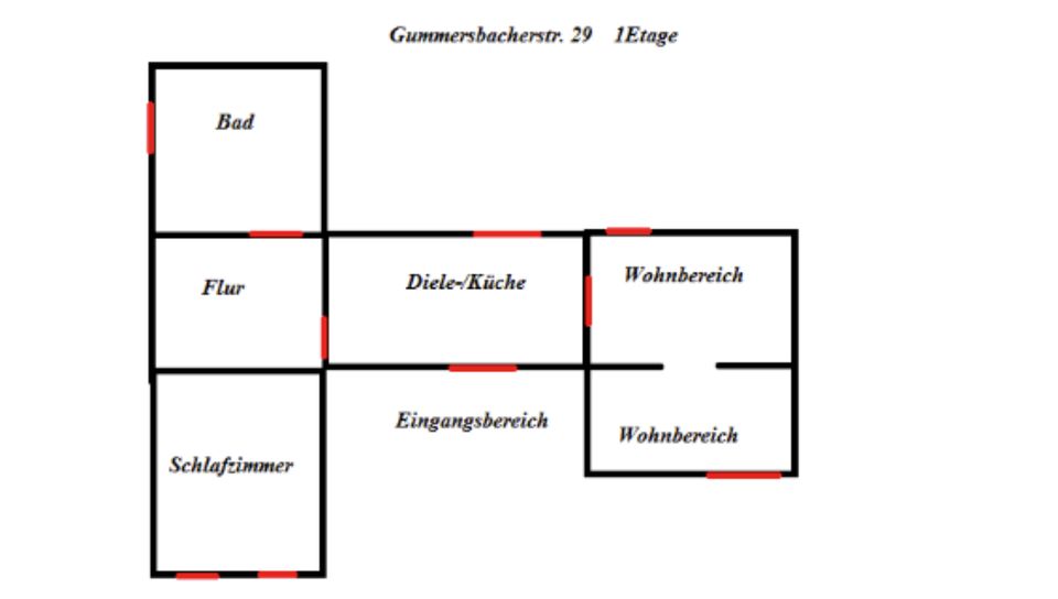 *Altbau* Gemütliche 2-Zimmer-Wohnung in zentraler Lage von Engelskirchen-Wiehmünden in Engelskirchen