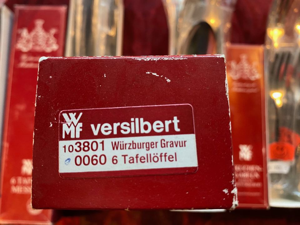 1 Kaffeelöffel Würzburger Gravur hartversilbert in Berlin