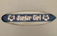 Surfboard Surfergirl Hibiskus Surfbrett Holz Tiki Bar Hawaii Deko Brandenburg - Herzberg/Elster Vorschau