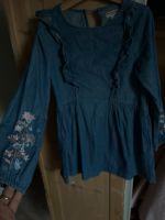 Jeans Kleid mit Stickerei 128 Dresden - Cotta Vorschau