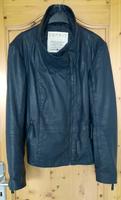 Leder Jacke ESPRIT  Gr. 42 auch 40 blau Schafsleder Top Zustand Hessen - Riedstadt Vorschau