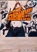 The Subways Konzert Plakat A1 Berlin - Neukölln Vorschau