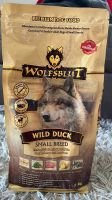 WOLFSBLUT Small Breed Wild Duck 2 kg originalverschlossen Nordrhein-Westfalen - Lohmar Vorschau