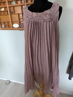 Cream Kleid Plissee 44 Nude Tunika Babydoll Herzogtum Lauenburg - Büchen Vorschau