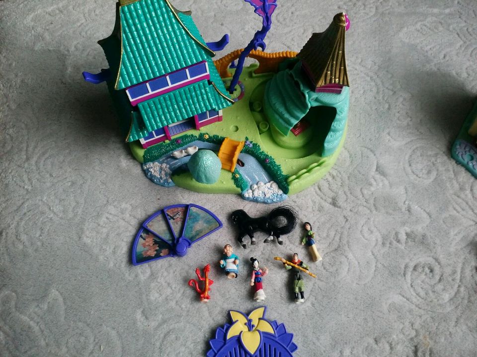 Polly Pocket Disney Mulan Daisy Schneewittchen Arielle Bambi in Melsungen