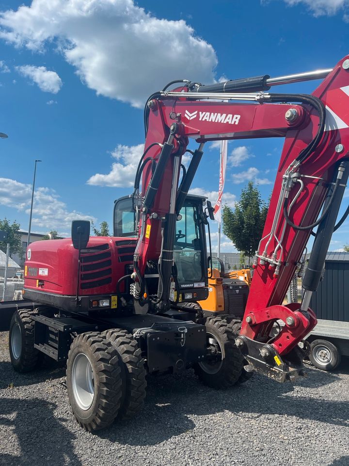 YANMAR/B110W Mobilbagger 12to Mieten/Leihen. in Fritzlar