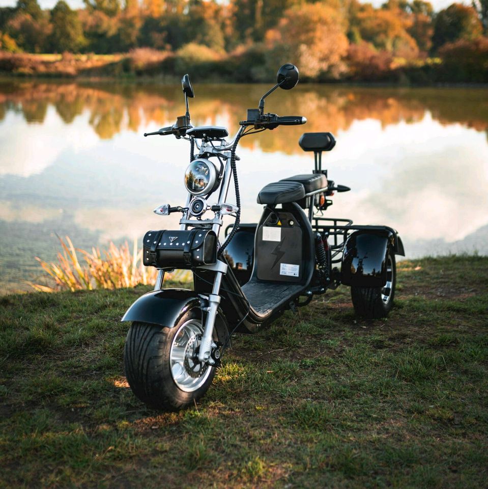 Elektro Trike 45 kmh bis zu 120 km Reichweite endmontiert in Hanau