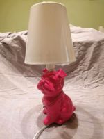 Lampe aus kleiner Bulldogge, Bulldoggen Lampe, rosa Schleswig-Holstein - Tüttendorf Vorschau