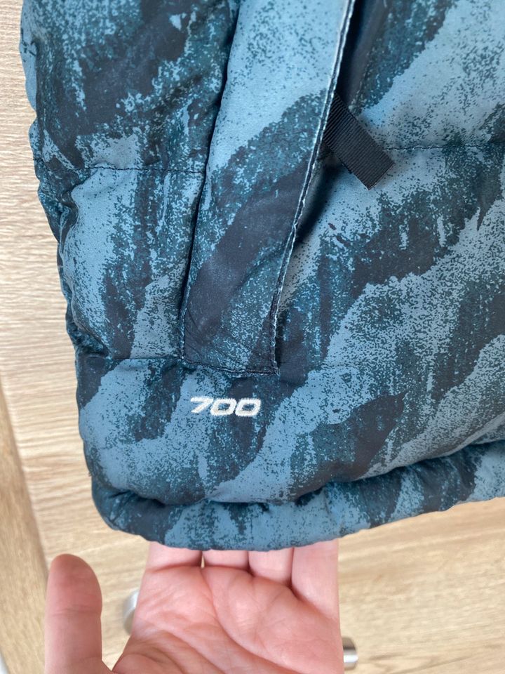 ✅The North Face Nuptse 700 Daunen-Puffer-Weste (schwarz) S Herren in Treuen