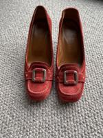 Pumps, dunkelrot, Salvatore Ferragamo, Wildleder Bad Zwischenahn - Bloh Vorschau