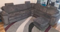 Ecksofa, Sofa, Couch mit Schlaffunktion inkl. Hocker Rheinland-Pfalz - Bad Kreuznach Vorschau