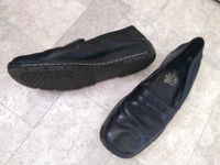 Rieker Sommer Schuhe Leder Slipper schwarz / Gr. 39 Sachsen-Anhalt - Bad Kösen Vorschau